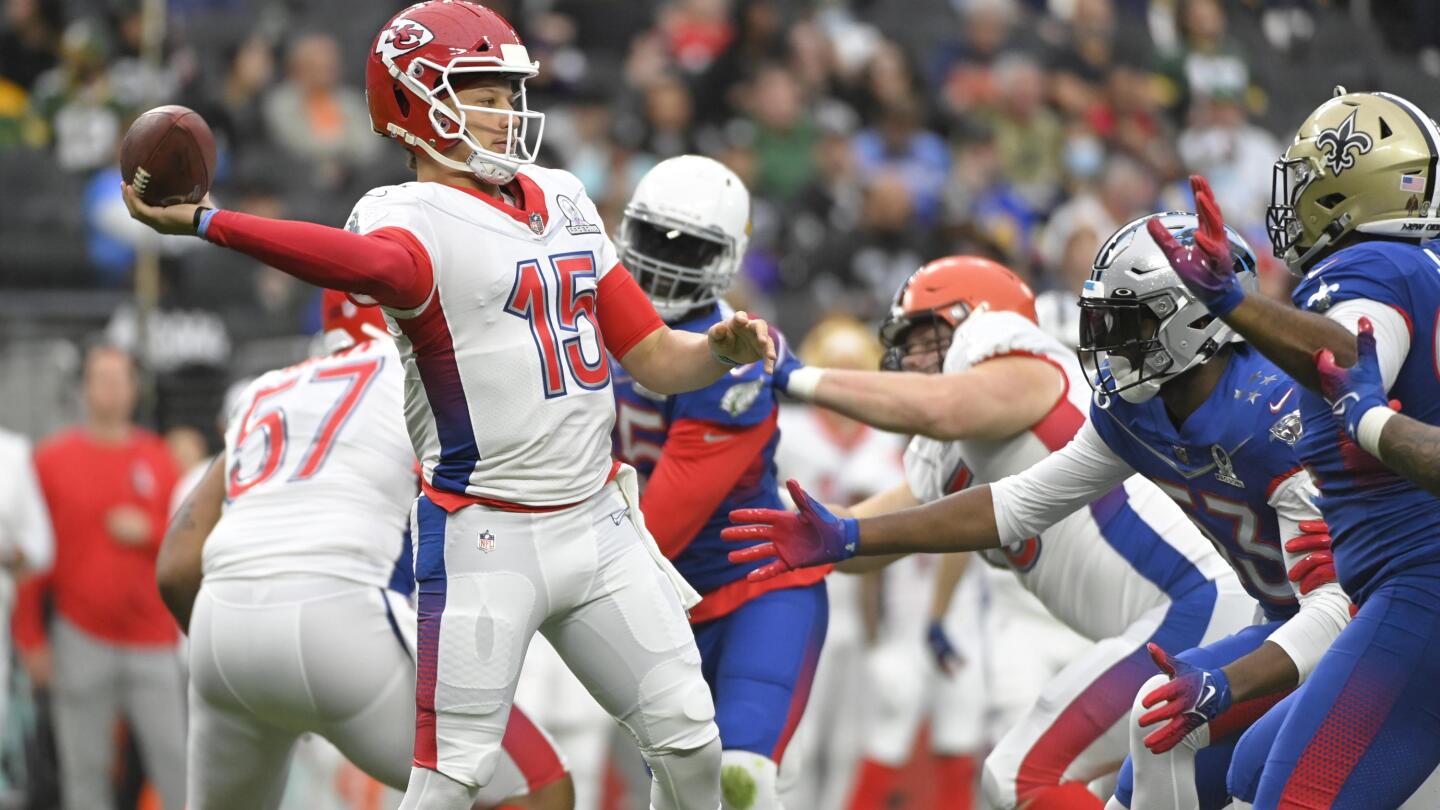 NFL ends Pro Bowl skills competitions flag game instead AP News